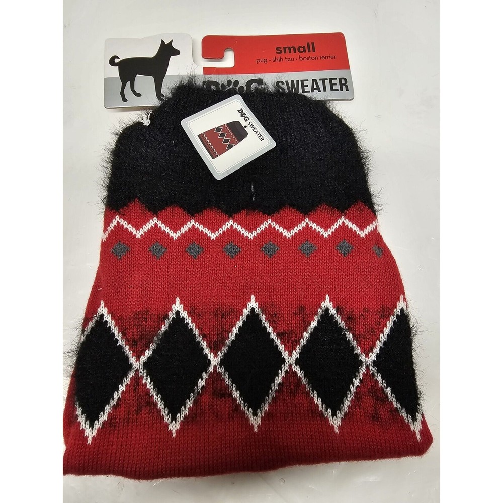 Doggie Sweater Nwt Size Small Pug Shih Tzu Boston Terrier